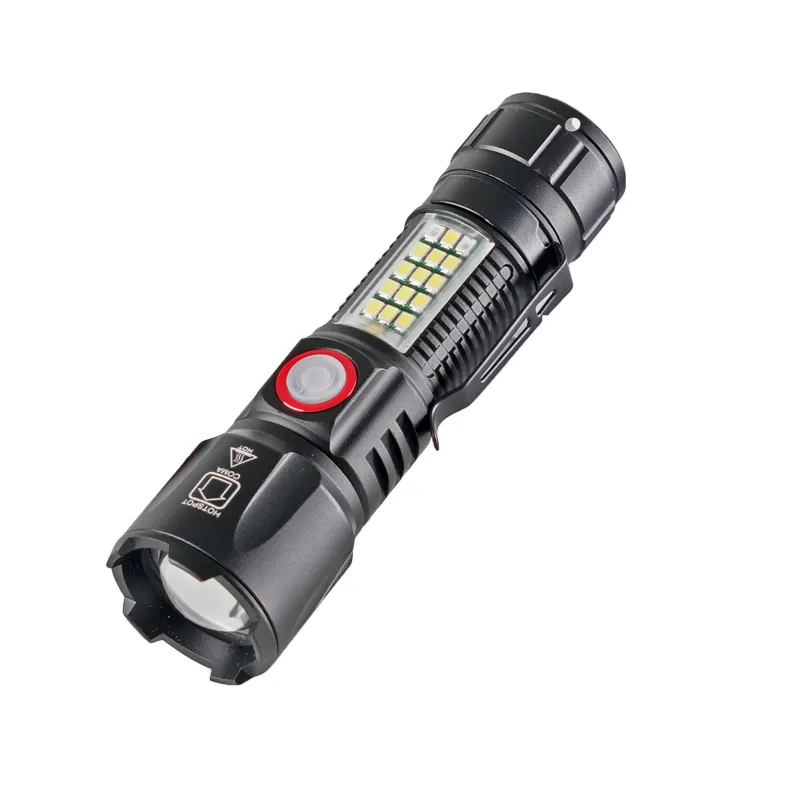 Wison Ws-2828 10W 1000 Lümen Çakarlı Şarjlı El Feneri