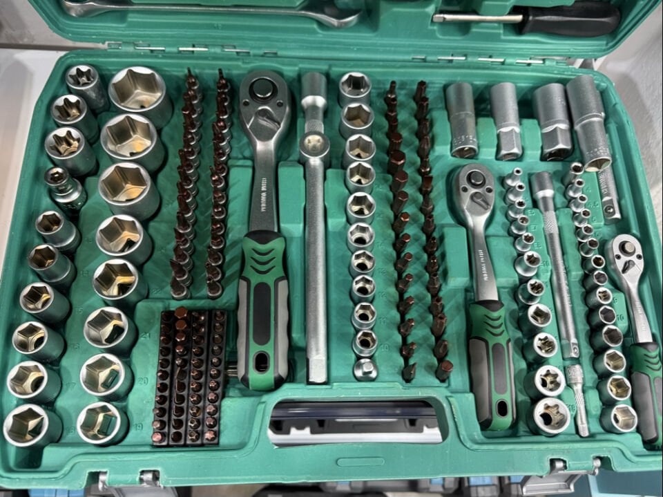 216 Parça Lokma Takımı Chrome Vanadium''