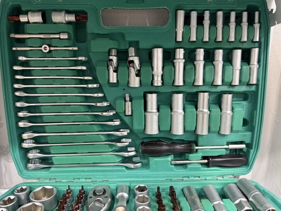 216 Parça Lokma Takımı Chrome Vanadium''