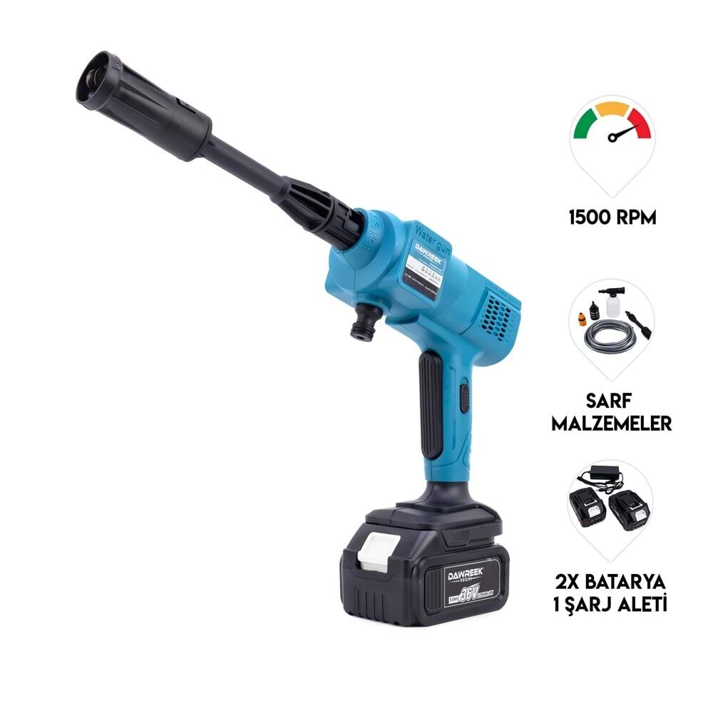 Dawreek Şarjlı Oto Yıkama Makinesi