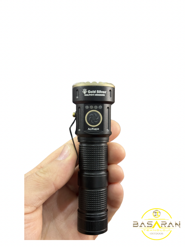 Gold Silver Gs-7550 30W Profesyonel Şarjlı El Feneri