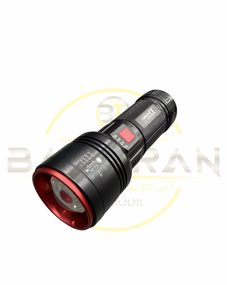 Powerdex PD-9000 20w 2000 Lümen Profesyonel Avcı El Feneri