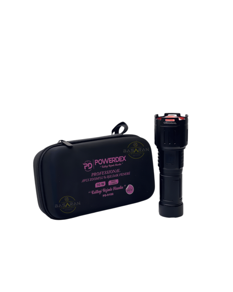 Powerdex PD-9100 30W 2800 Lümen Profesyonel Şarjlı El Feneri