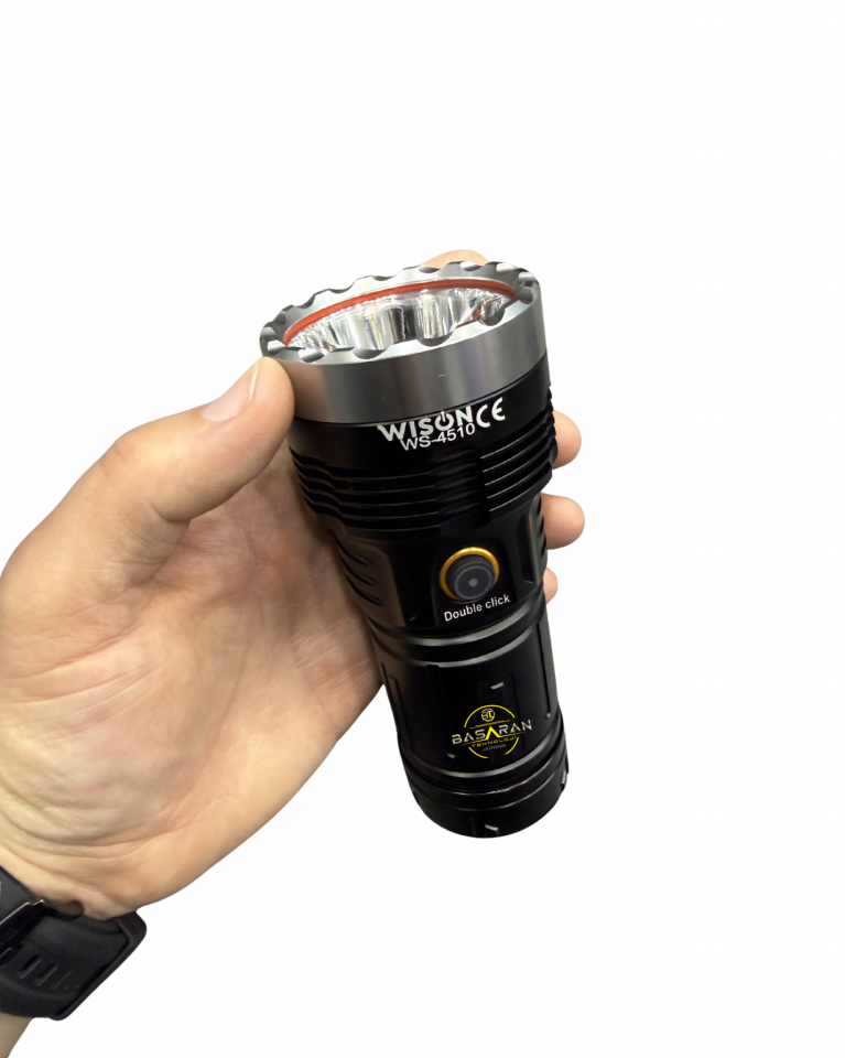 Wison Ws-4510 35W 3500 Lümen Şarj Edilebilir Profesyonel El Feneri