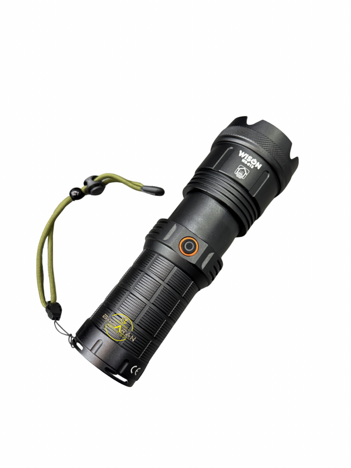 Wison Ws-815 4500 50 Watt Lümen Şarj Edilebilir Zoomlu Profesyonel El Feneri