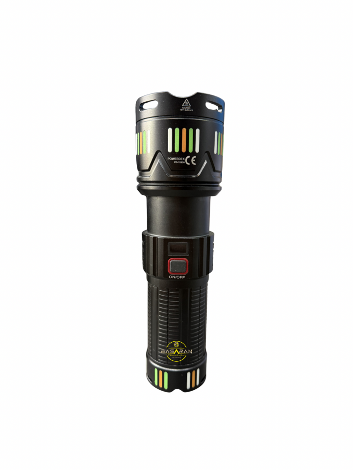 Powerdex Pd-12800 45 Watt 4500 Lümen Zoomlu Profesyonel Avcı El Feneri