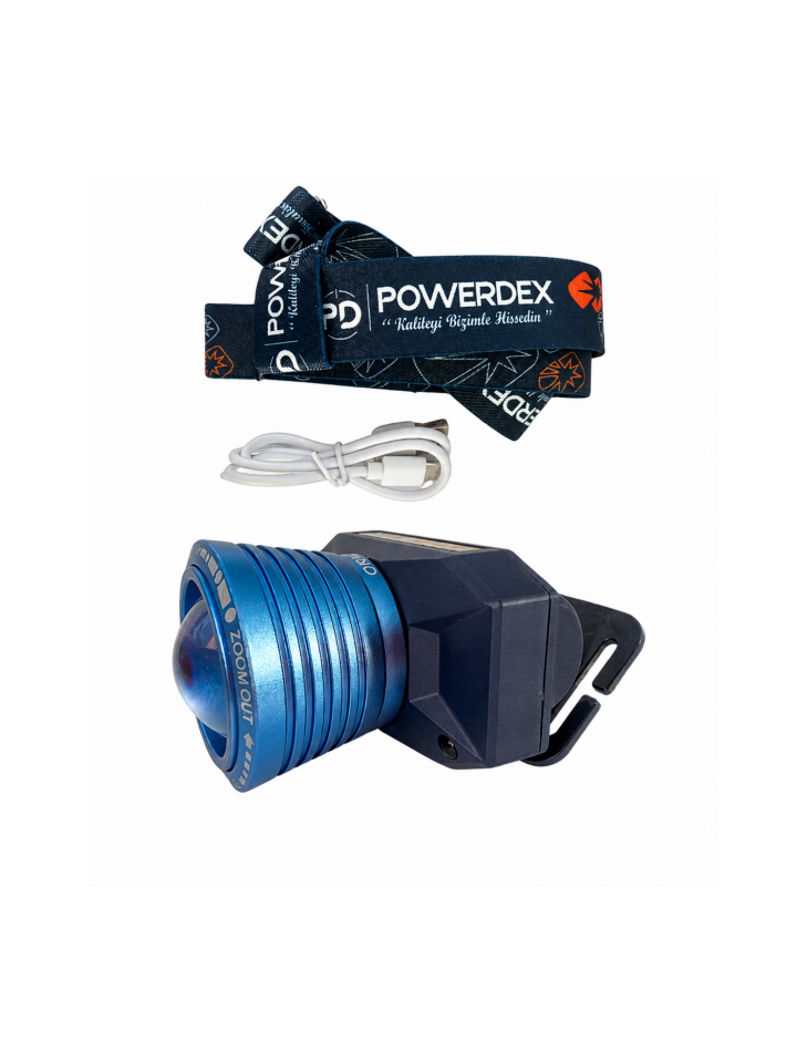 Powerdex Pd-1572 20W 1500 Lümen Zoomlu Led Kafa lambası