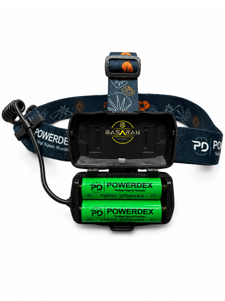 Powerdex Pd-1372 Şarj Edilebilir 1800 Lümen 25W Kafa Lambası