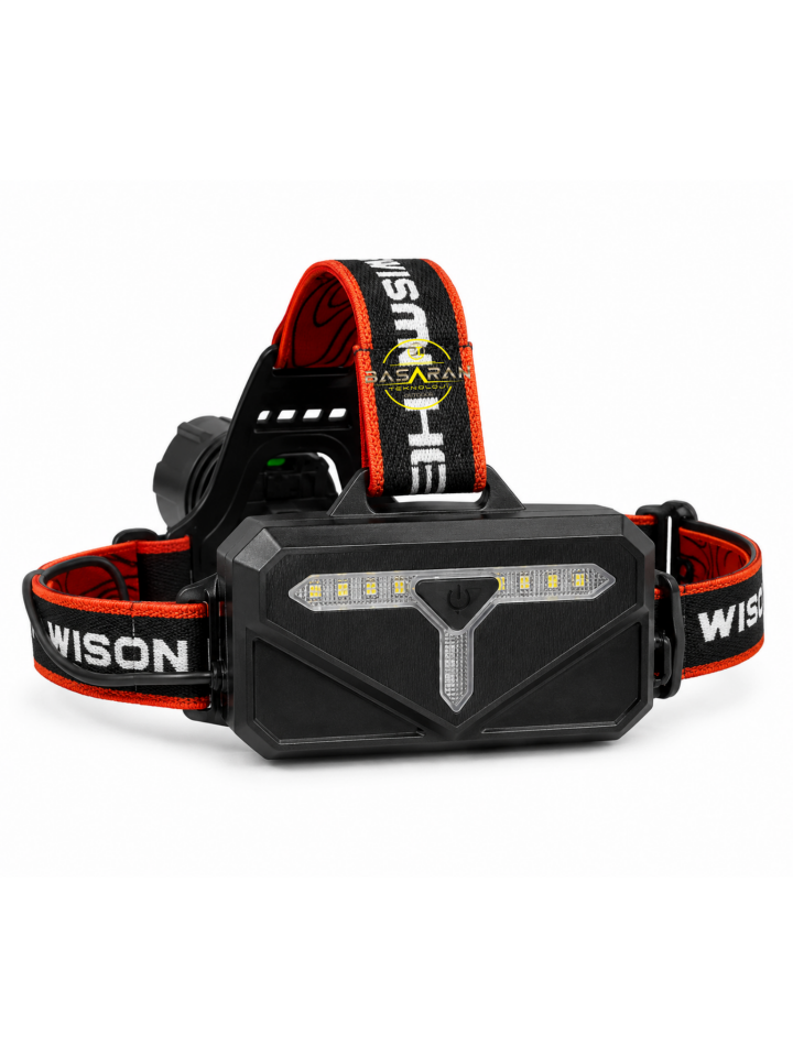 Wison WS-2065 25 Watt 1800 Lümen Profesyonel Şarjlı Kafa Feneri