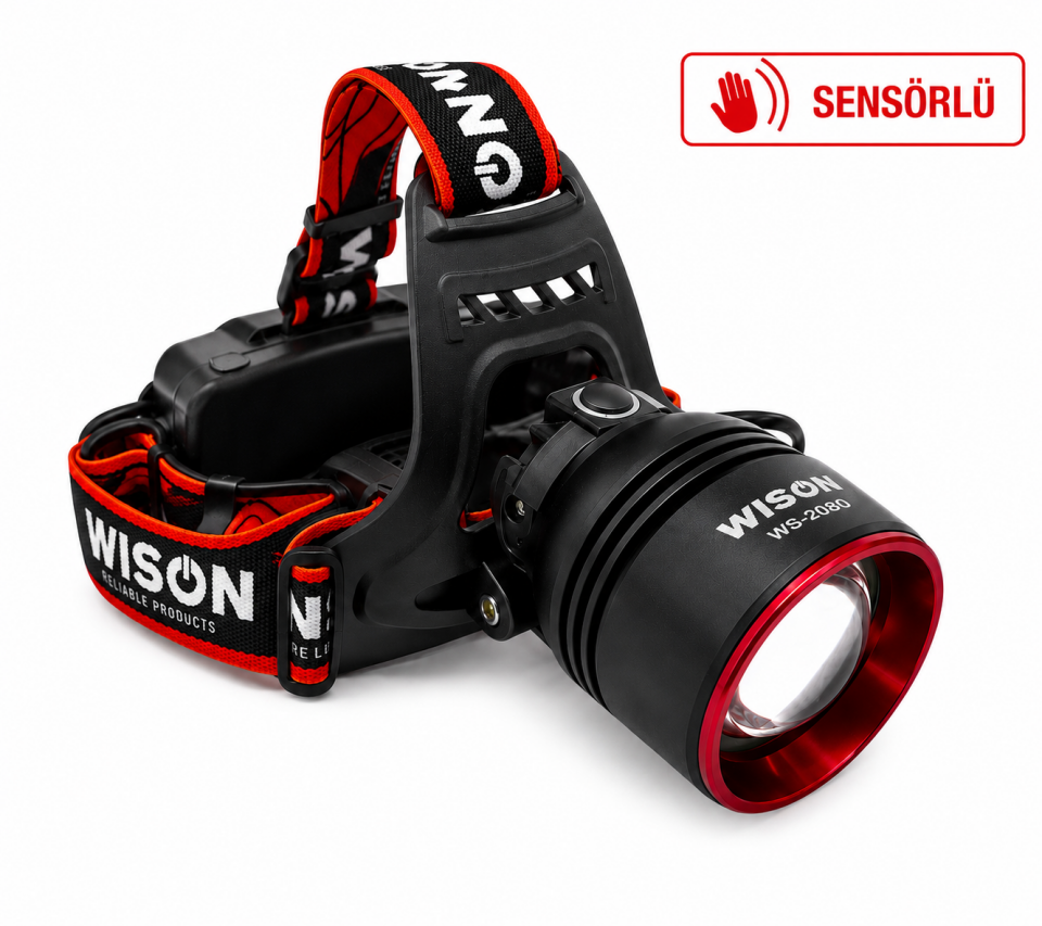 WİSON WS-2080 Profesyonel 3000 Lümen 40 Watt Kafa Lambası
