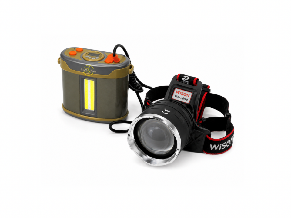 Wison Ws-2090 60W 5000 Lümen Profesyonel Şarjlı Kafa Lambası