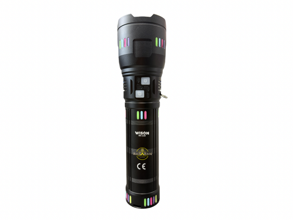 Wison WS-1150 Uzun Menzilli El Feneri 60W 6000 Lümen