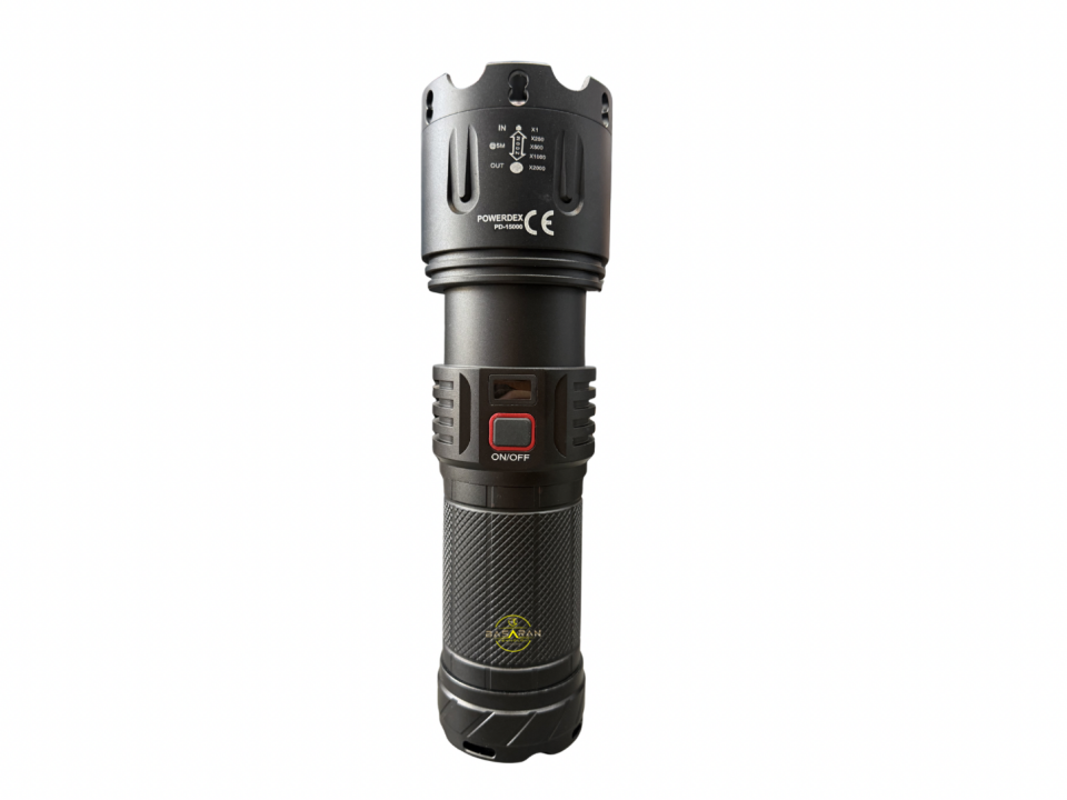 Powerdex Pd-15000 Profesyonel Büyük Avcı Feneri 70w 7000 Lümen Zoomlu