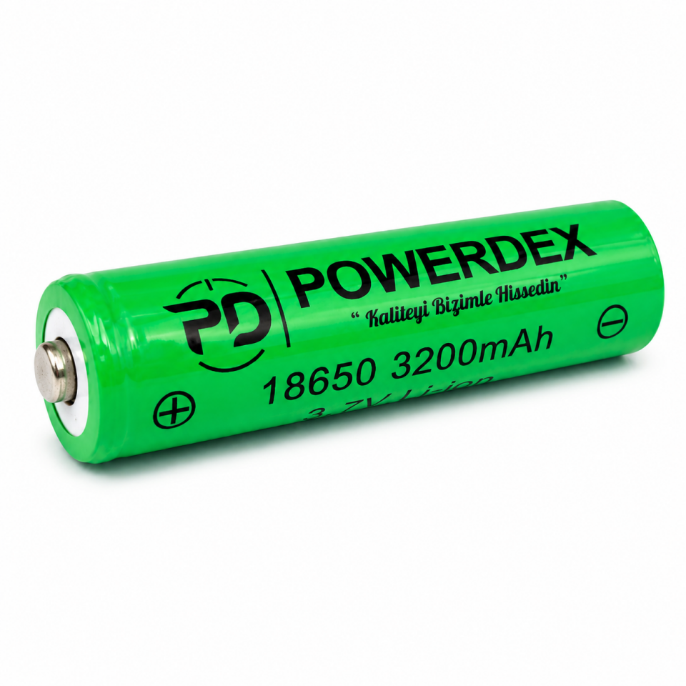 Powerdex 18650 PİL 3200mAh