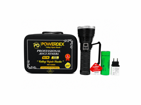Powerdex Pd-14500 65w 6500 Lümen Profesyonel Avcı Feneri
