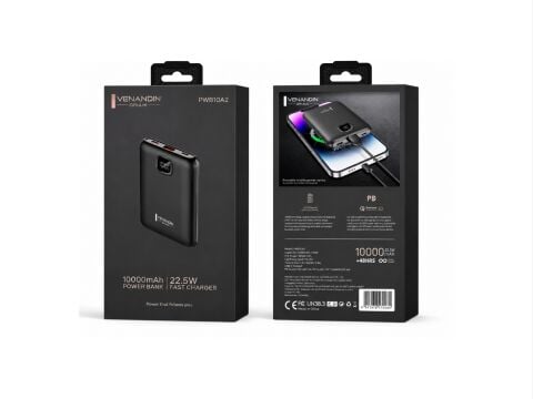 Venandin 22,5W 10.000 Mah Powerbank