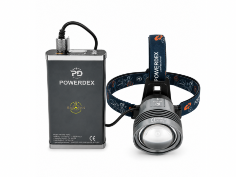 Powerdex PD-3272 60W 6000 Lümen Zoomlu Profesyonel Kafa Lambası