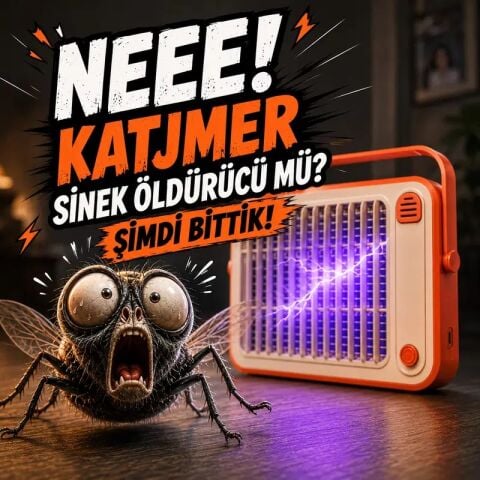 KATJMER ZYMWD-01 Sinek Öldürücü Type-c Kablo Girişli