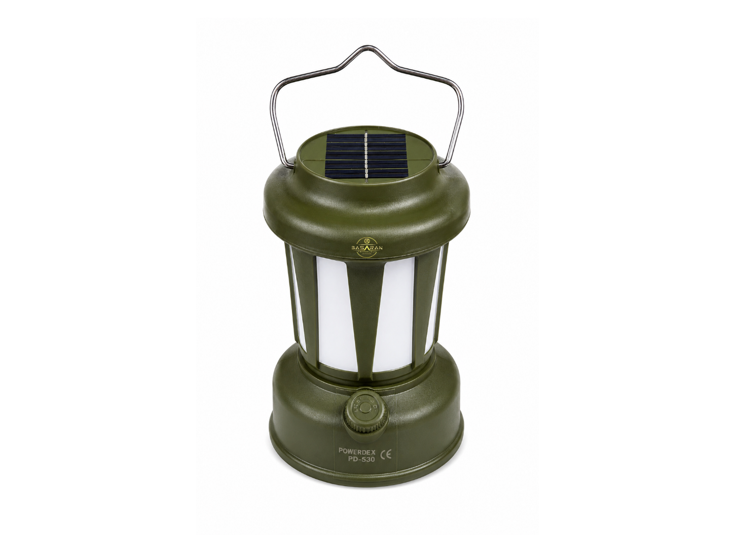 Powerdex PD-530 Profesyonel Solar ve Şarjlı LED Kamp Lambası