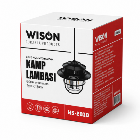 Wison Ws-2010 Geniş Açılı Aydınlatma Kamp Lambası