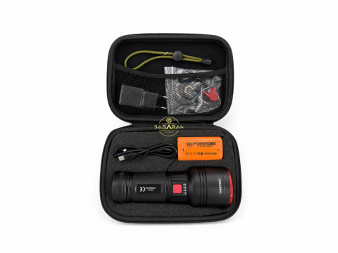 Powerdex PD-9000 20W 2000 Lümen Profesyonel Avcı El Feneri