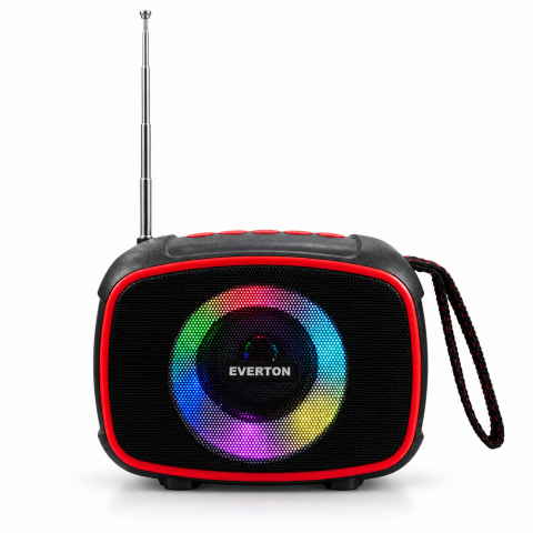 EVERTON RT-358 RGB Işıklı Bluetooth Hoparlör FM Radyo