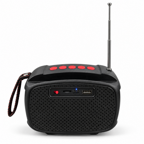 EVERTON RT-358 RGB Işıklı Bluetooth Hoparlör FM Radyo