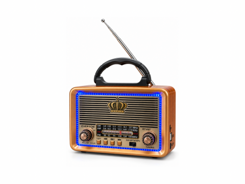 Everton RT-681 Solar Panelli BT Hoparlör Nostaljik Radyo