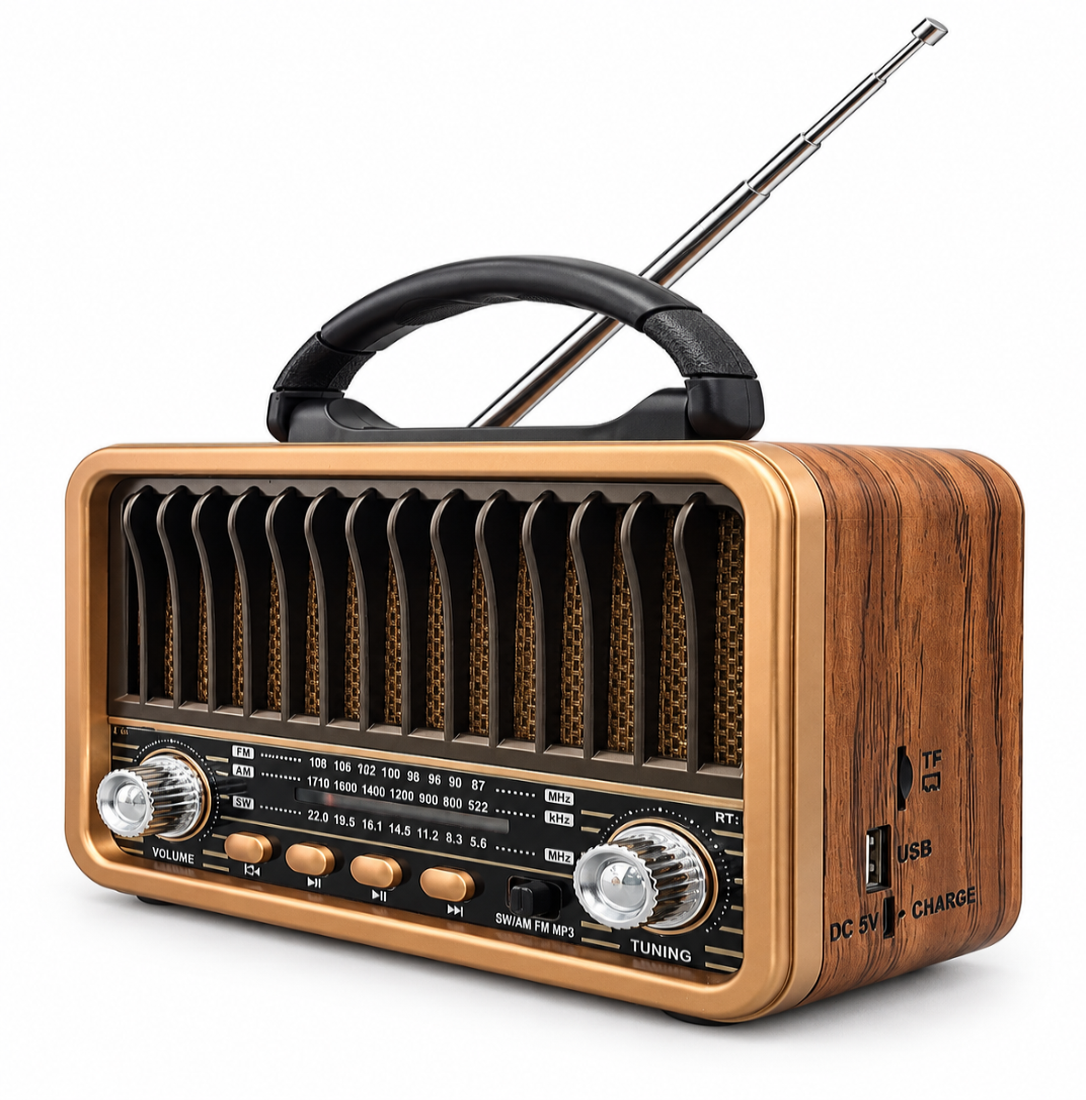 Everton RT-834 Solar Panelli Nostaljik Radyo