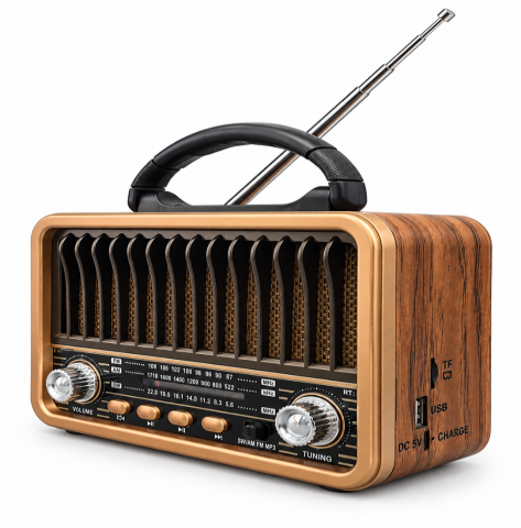 Everton RT-834 Solar Panelli Nostaljik Radyo