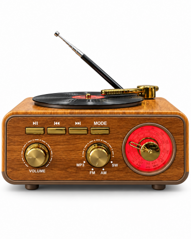 EVERTON RT-712 Pikap Tasarımlı Vintage Nostaljik BT Radyo