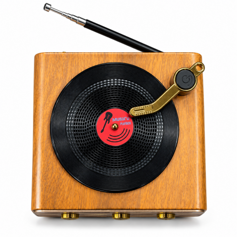 EVERTON RT-712 Pikap Tasarımlı Vintage Nostaljik BT Radyo