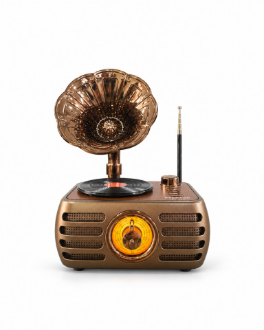 Everton RT-704 Gramafonlu BT Hoparlör Nostaljik Radyo