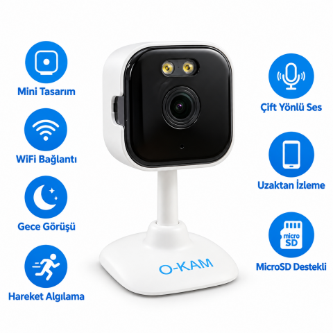 O-KAM Pro O-KAM-3031 Mini WIFI Kamera